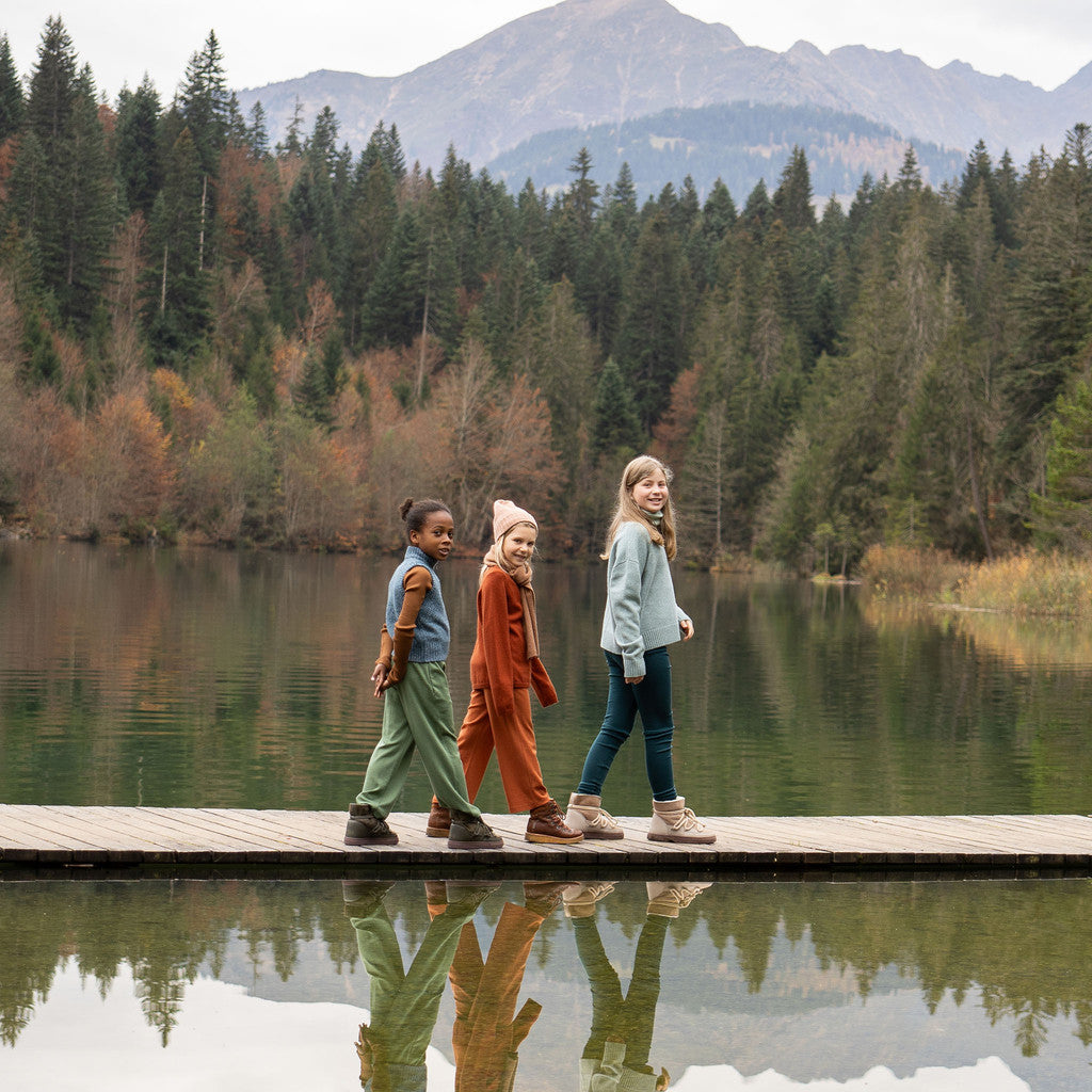 minimalisma Inka 2-5Y Blouse for kids Dark Rust