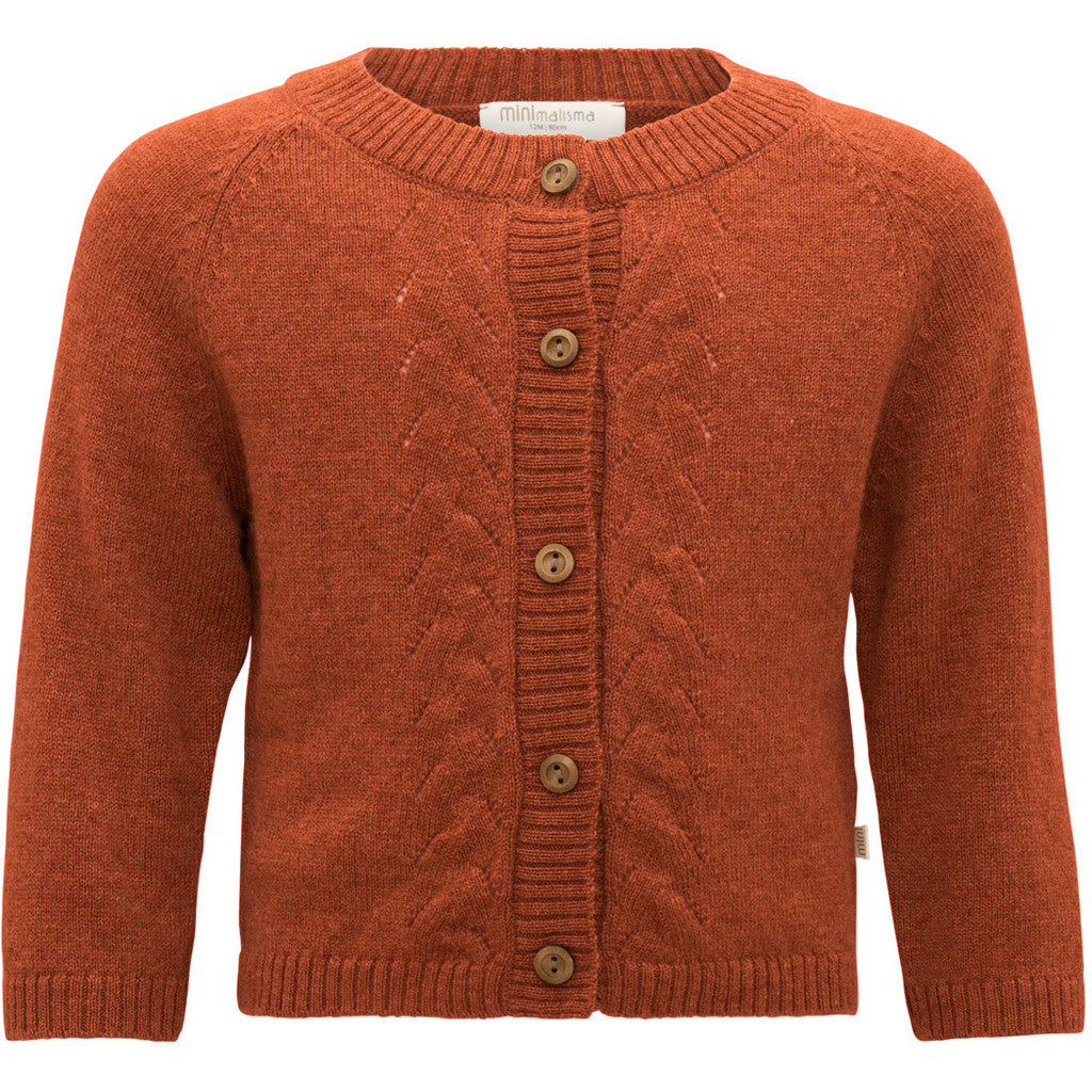 minimalisma Inka 2-5Y Blouse for kids Dark Rust