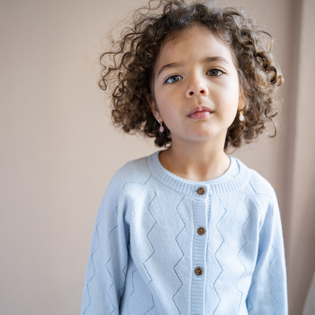 minimalisma Inkaz - Children's cashmere/wool cardigan Blouse for kids Clearwater