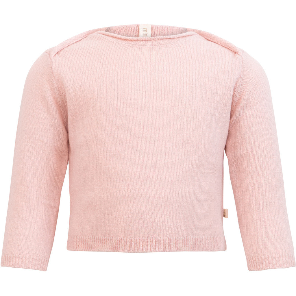 minimalisma Innocent - Baby wool/cashmere knitted sweater Blouse for babies Sweet Rose
