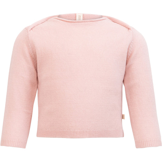 minimalisma Innocent - Baby wool/cashmere knitted sweater Blouse for babies Sweet Rose