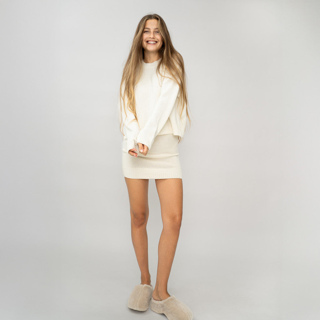 minimalisma Inya-Z Skirt White
