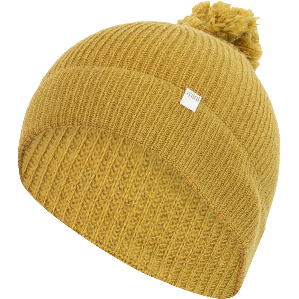 minimalisma Ipom - Children's cashmere/wool beanie Hat / Bonnet Olive