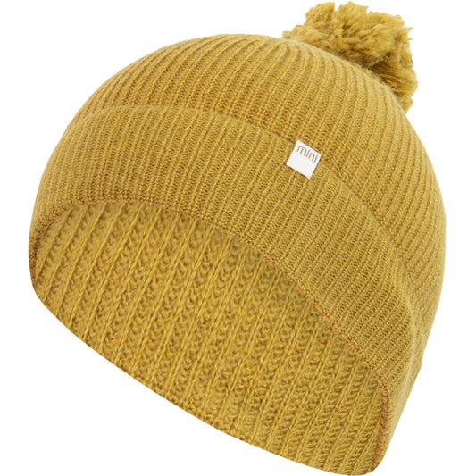 minimalisma Ipom - Children's cashmere/wool beanie Hat / Bonnet Olive