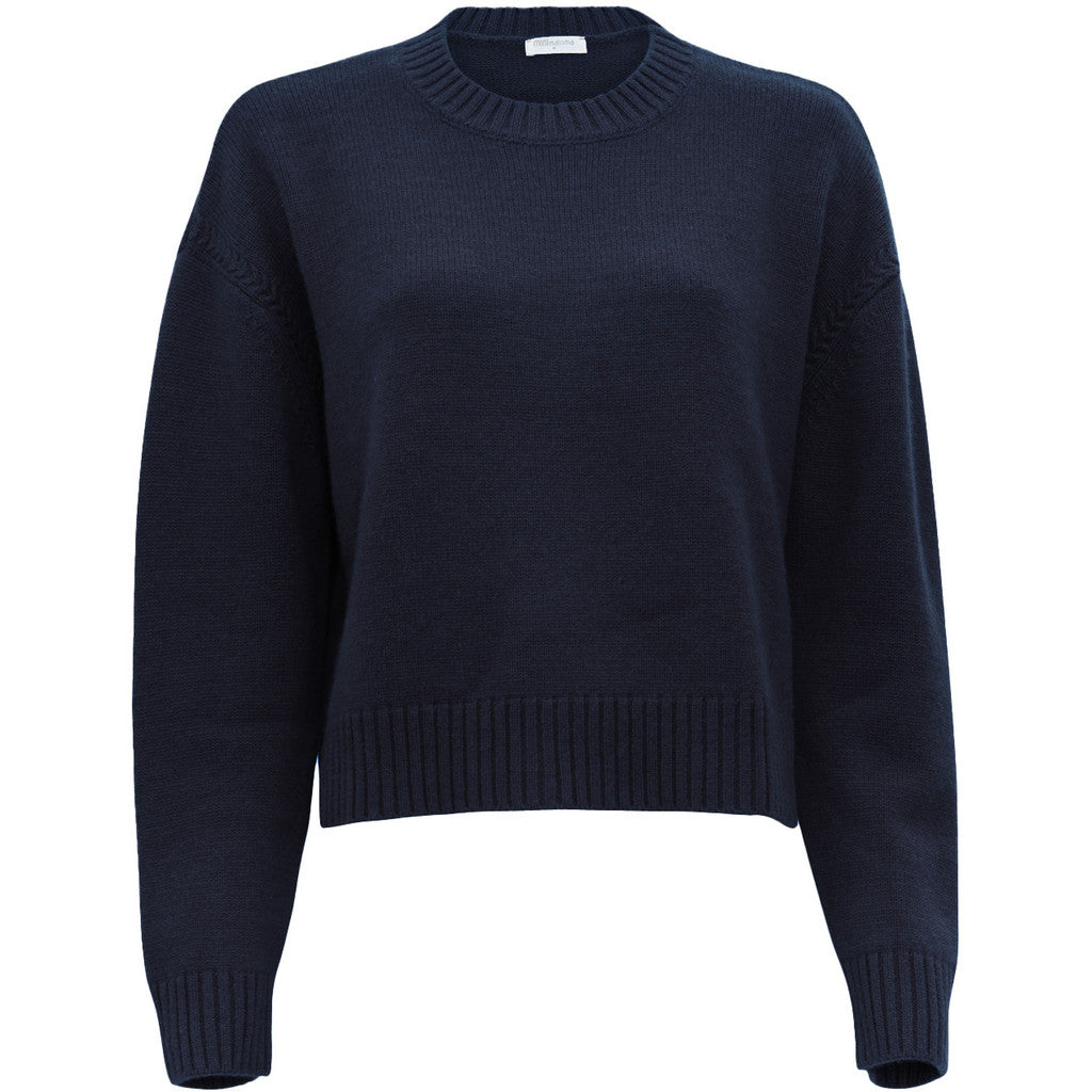 minimalisma Iris Blouse for women Dark Blue