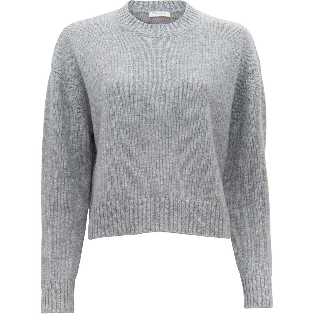 minimalisma Iris Blouse for women Grey Melange