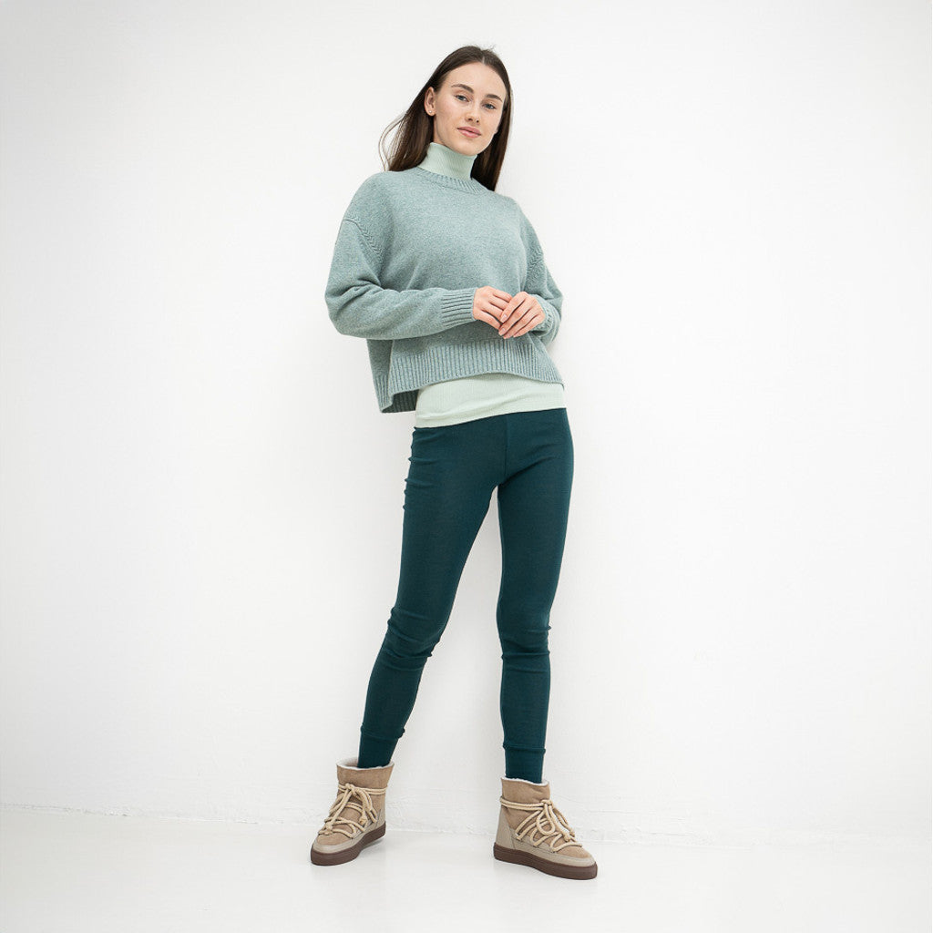 minimalisma Iris Blouse for women Spearmint Melange