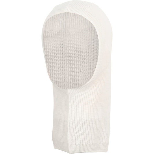 minimalisma Isolde - Women's cashmere/wool balaclava Hat / Bonnet White