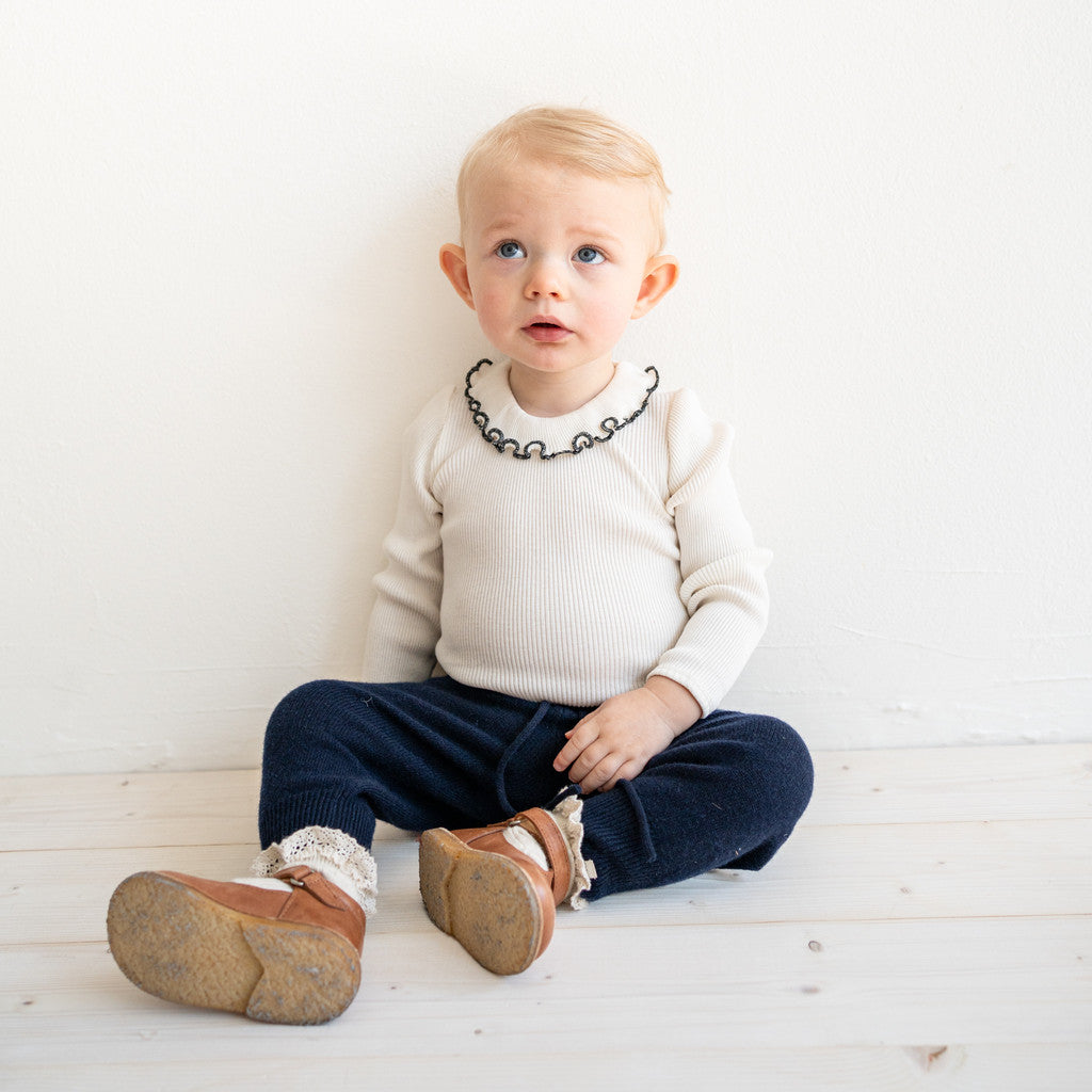 minimalisma Itty Leggings / pants for babies Dark Blue