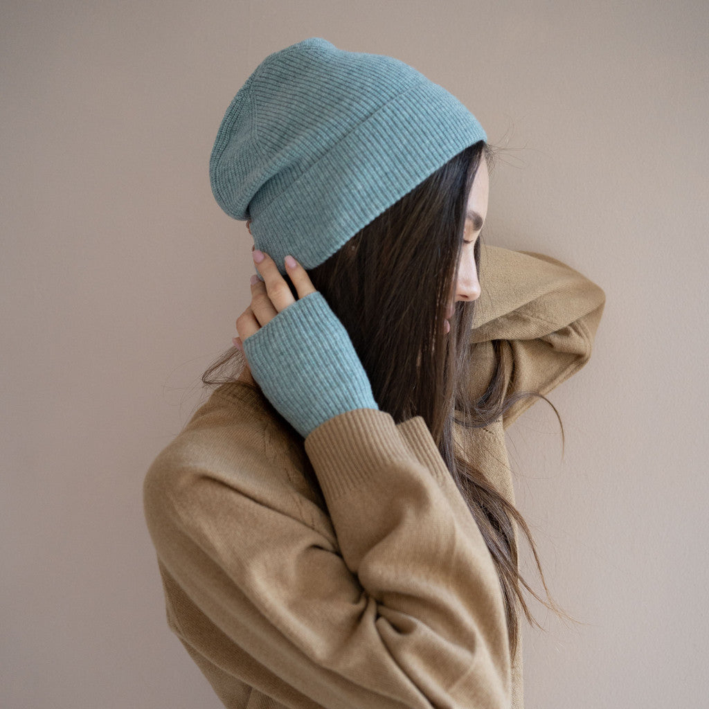 minimalisma Ivory Bib / Hairband / Acc Spearmint Melange