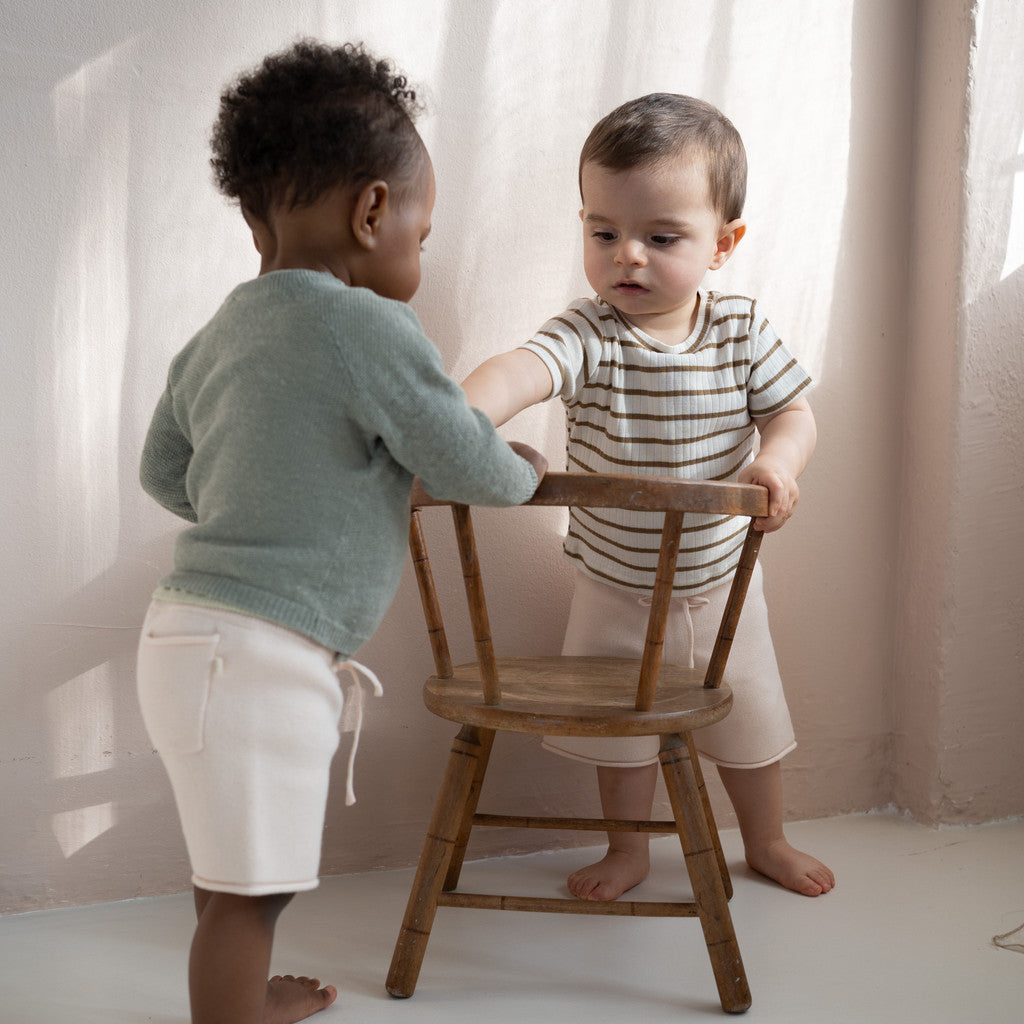 minimalisma Jewel Blouse for babies Shadow