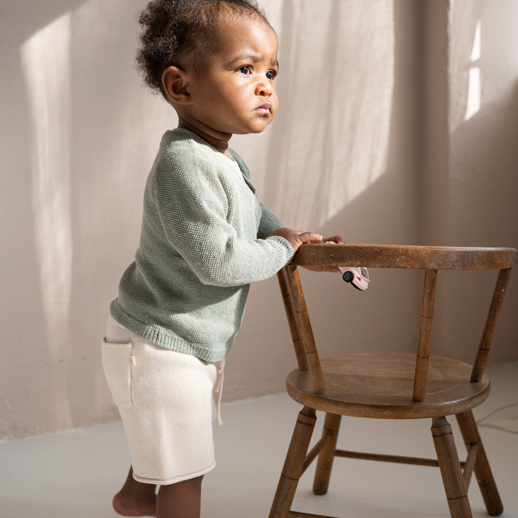 minimalisma Jewel Blouse for babies Shadow