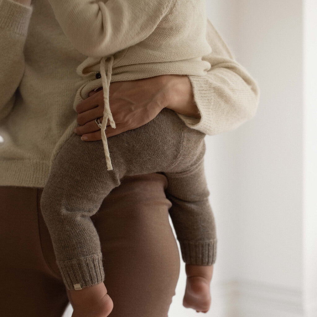 Dark Rust Knit Leggings – Mebie Baby