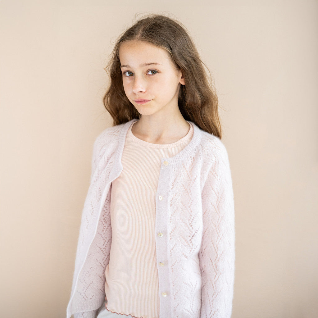 minimalisma Kind 6-10Y Blouse for kids Peony