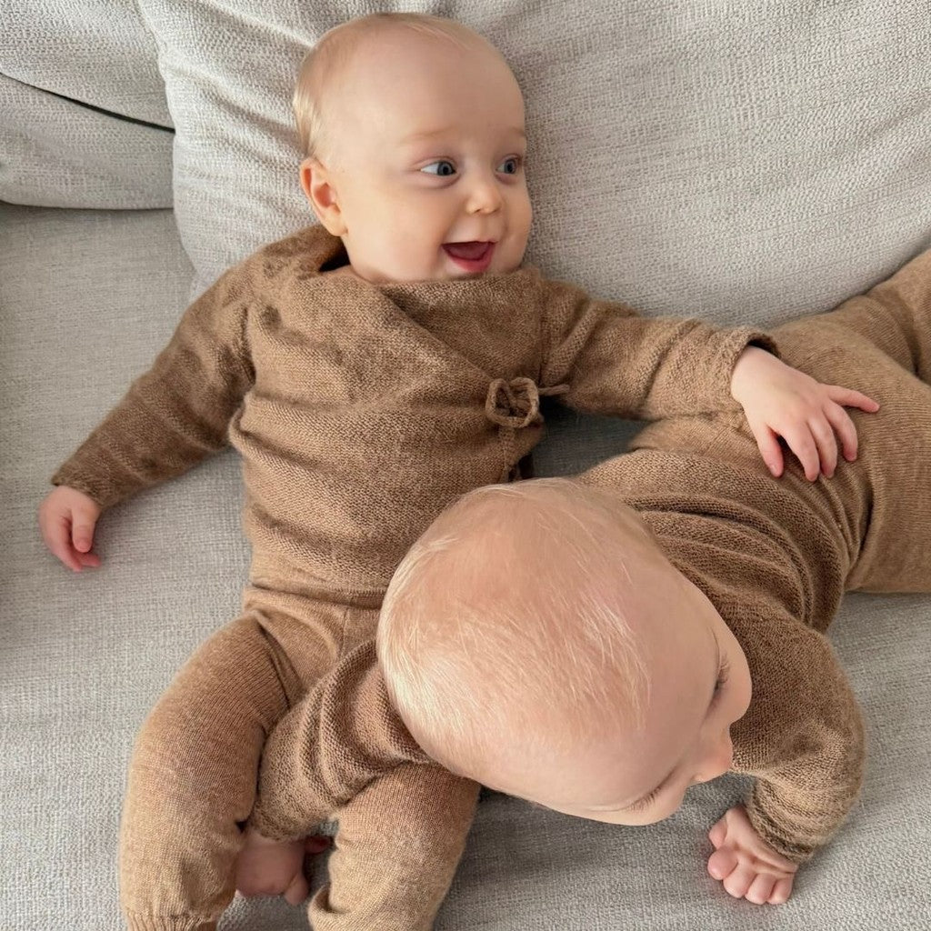 minimalisma Koala Blouse for babies Walnut