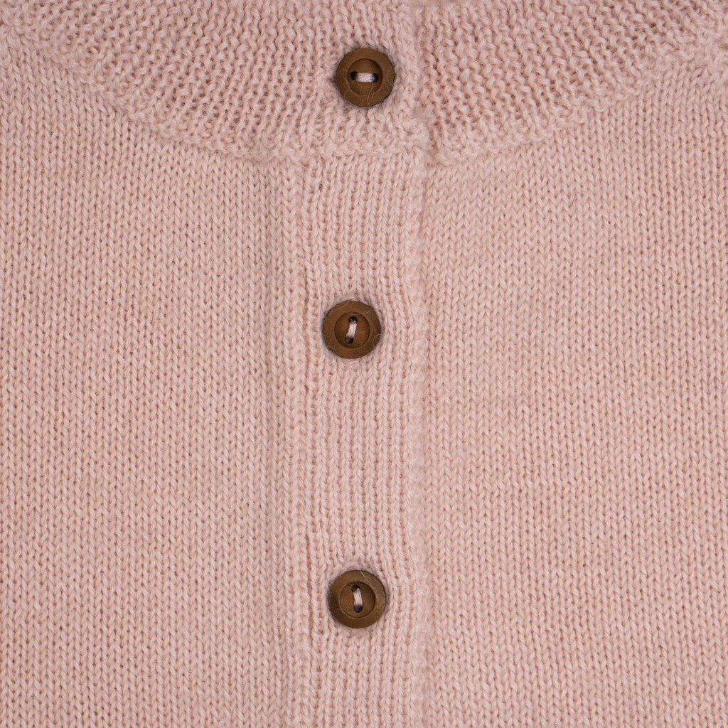 minimalisma Kobenhavn - alpaca cardigan for kids Blouse for babies and kids Powder