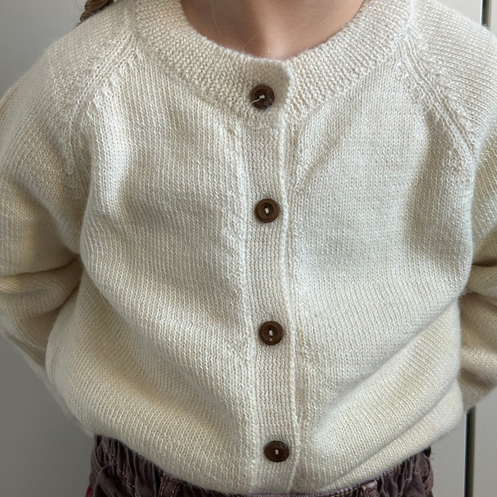 minimalisma Kobenhavn - alpaca cardigan for kids Blouse for kids Cream