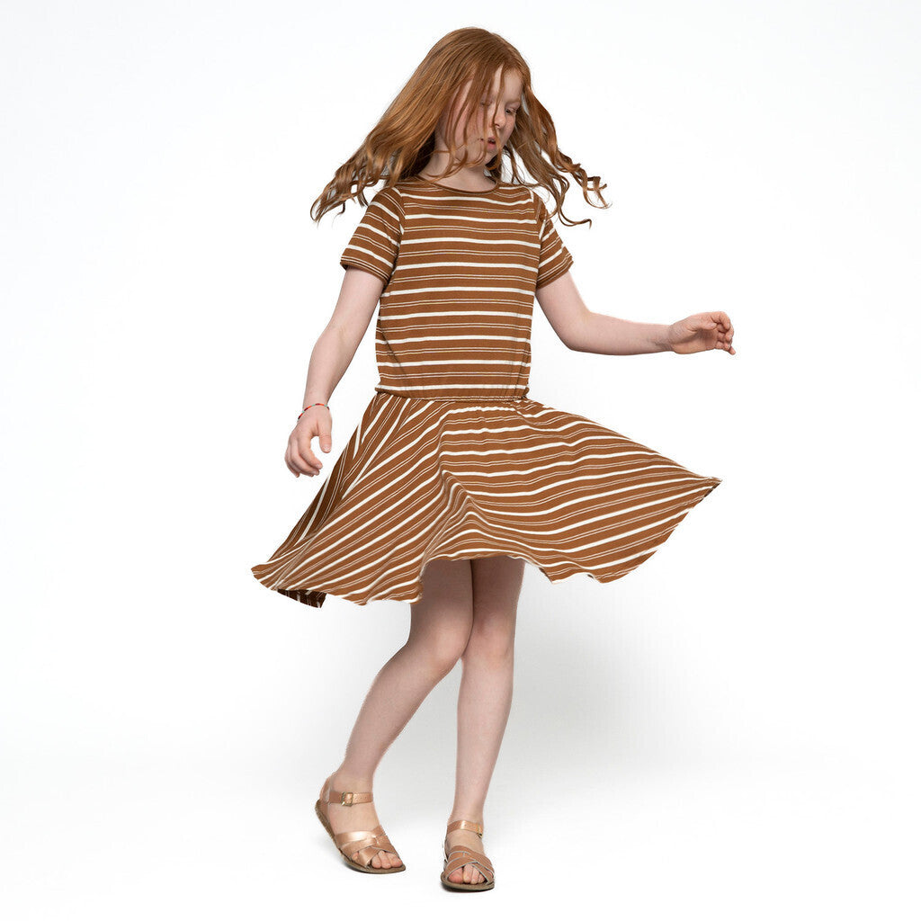 minimalisma Lilja Dress Amber Stripes