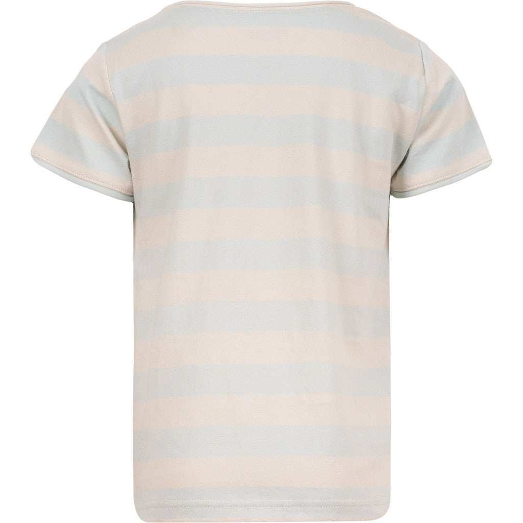 minimalisma Lin organic cotton t-shirt for kids Blouse for babies and kids Birch Cloud Stripe