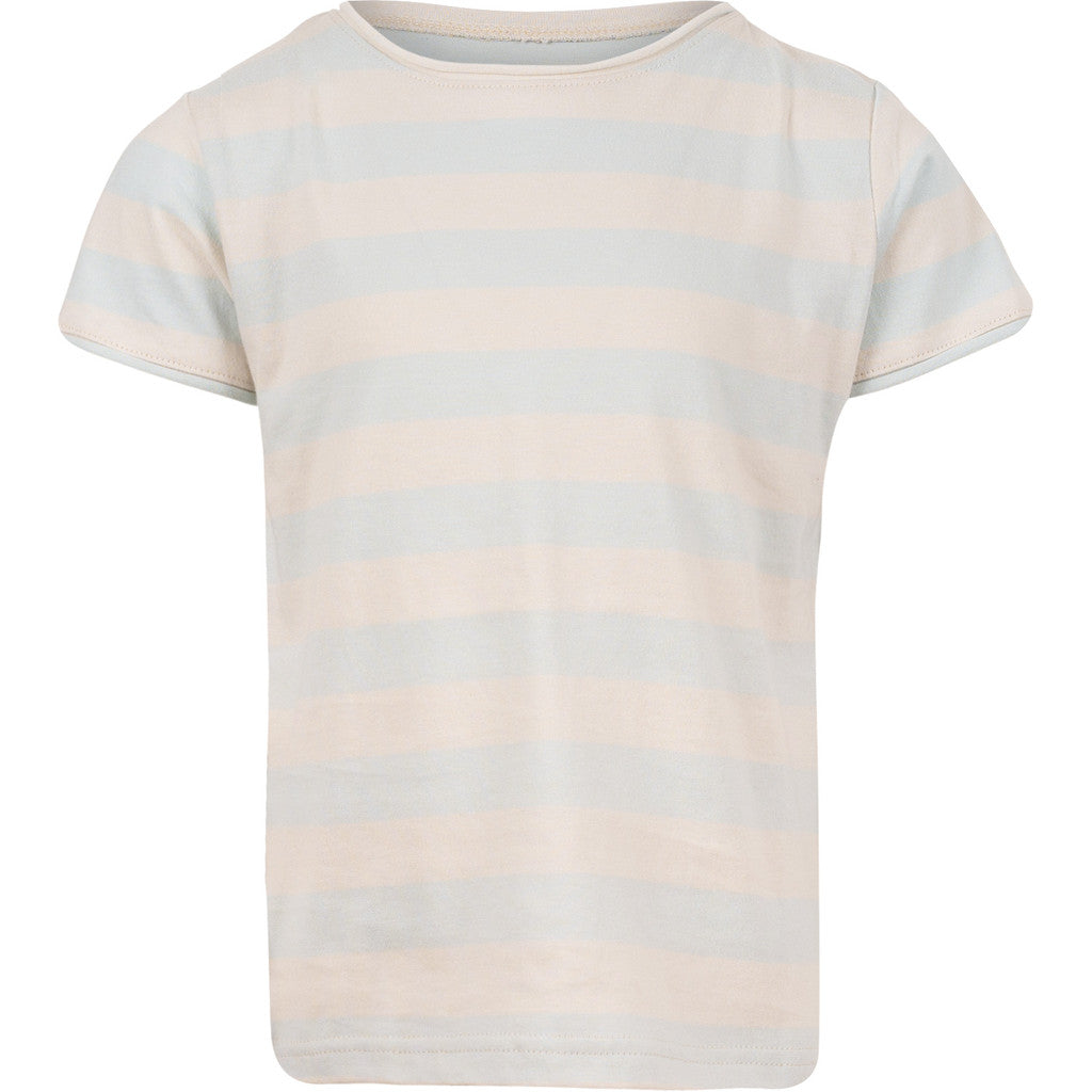 minimalisma Lin organic cotton t-shirt for kids Blouse for babies and kids Birch Cloud Stripe
