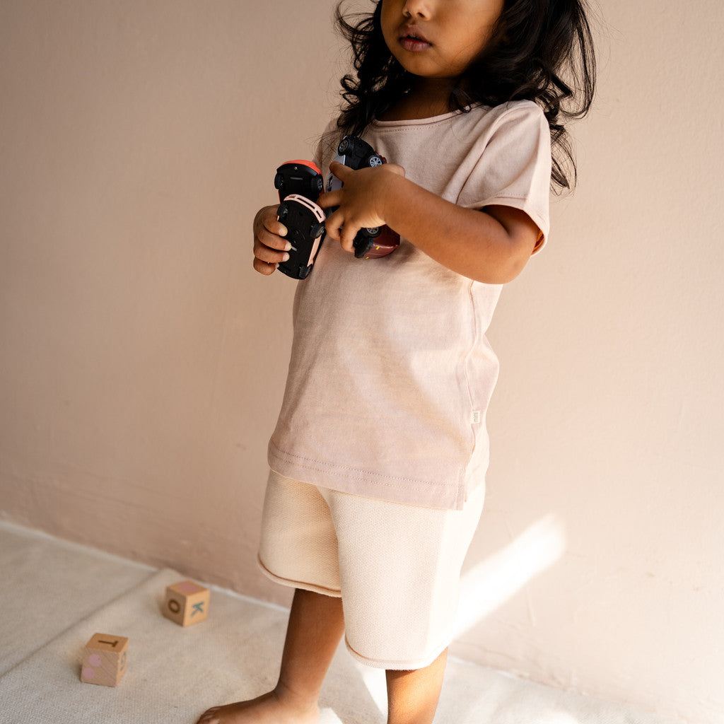 minimalisma Lin organic cotton t-shirt for kids Blouse for babies and kids Lotus