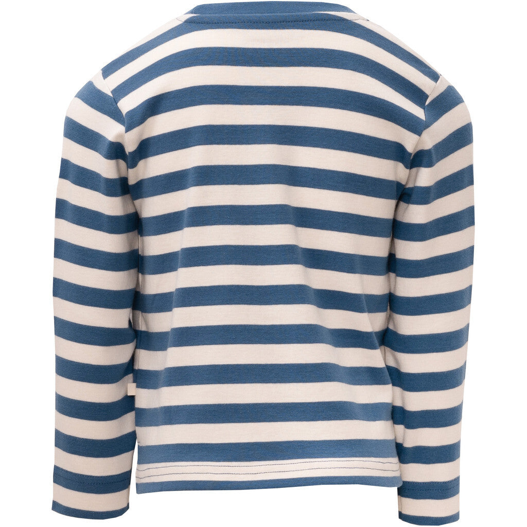 minimalisma Lyngby Blouse for kids True Blue Stripes