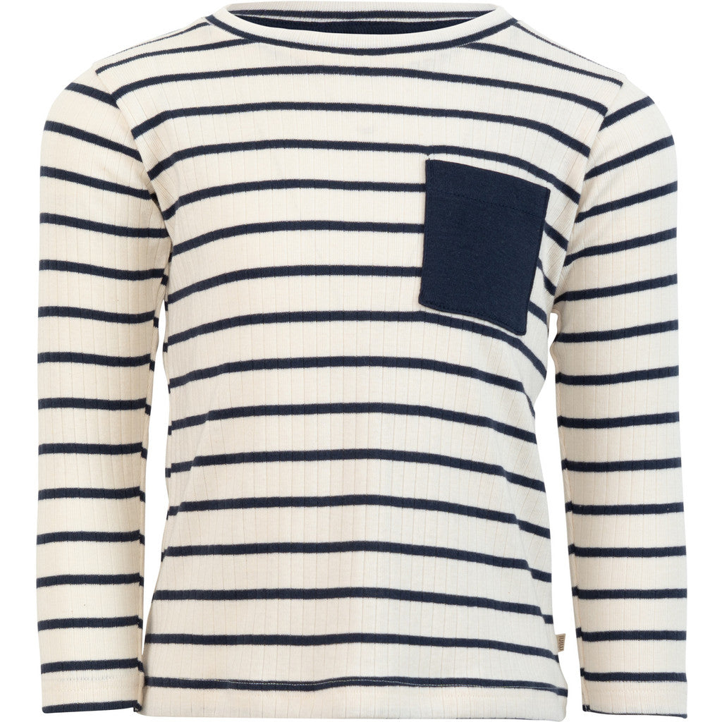 minimalisma Nau - Children's organic cotton long sleeve top Blouse for kids Sailor