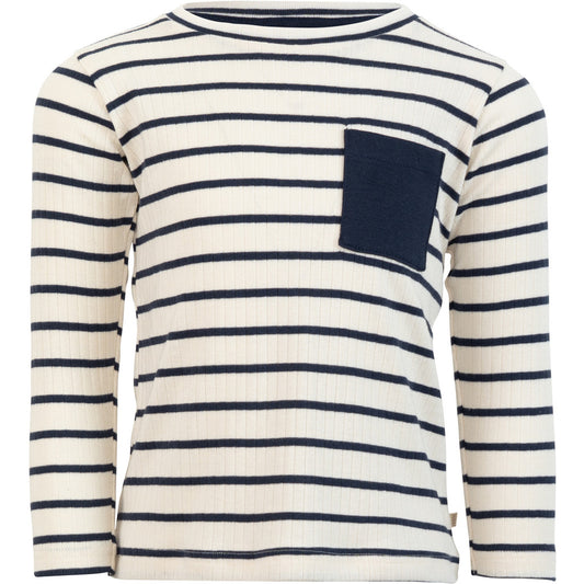minimalisma Nau - Children's organic cotton long sleeve top Blouse for kids Sailor