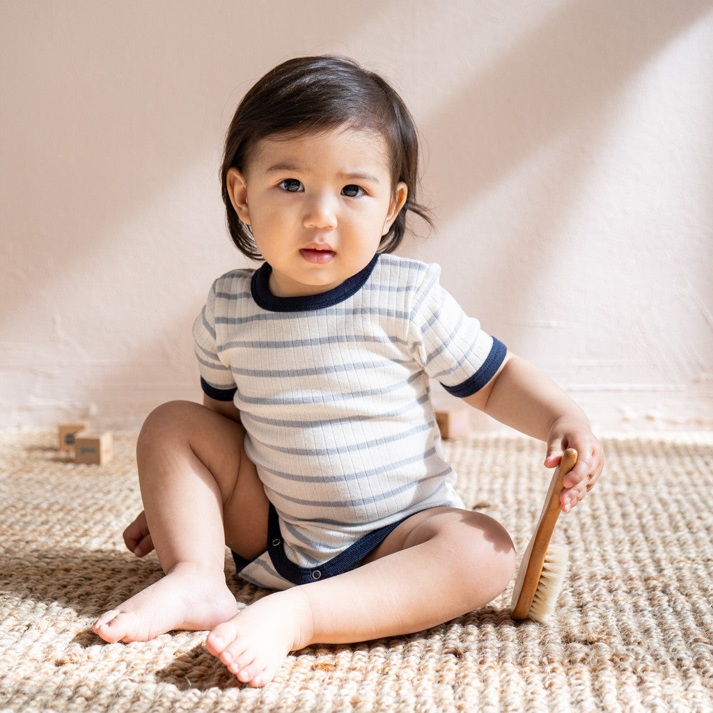 minimalisma Neve Body Powder Blue Stripes