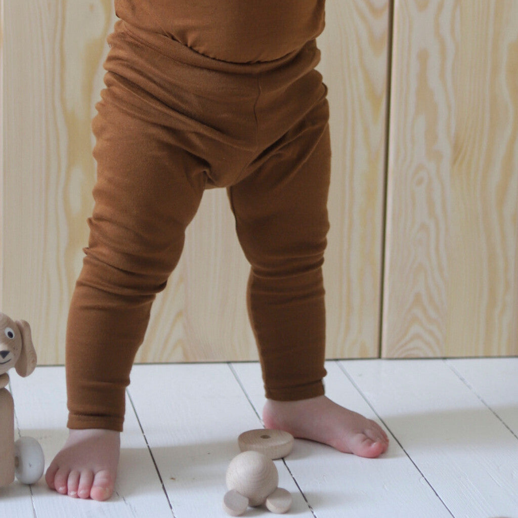 minimalisma Nicer 0-5Y Leggings / pants for babies and kids Amber