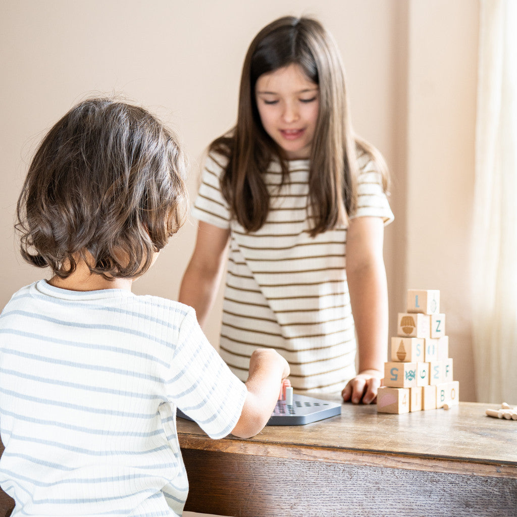 minimalisma Nirvana 2-5Y Blouse for kids Lark Stripes