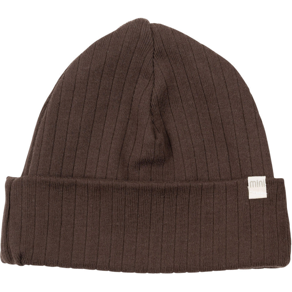 minimalisma Nope Hat / Bonnet Dark Chocolate