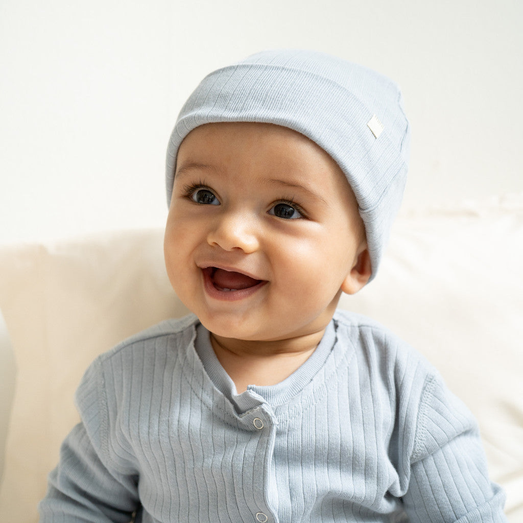 minimalisma Nope Hat / Bonnet Powder Blue