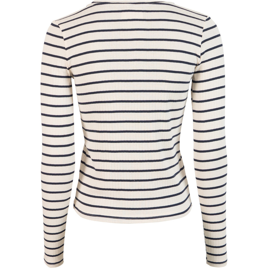 minimalisma Nova - Women's organic cotton long sleeve top Blouse for women Sailor