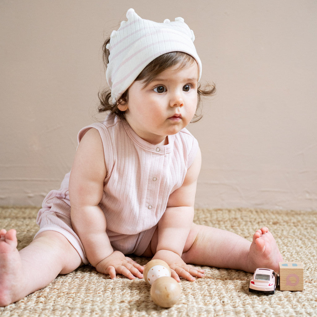 minimalisma Nuria Bib / Hairband / Acc Cherry Blossom Stripes