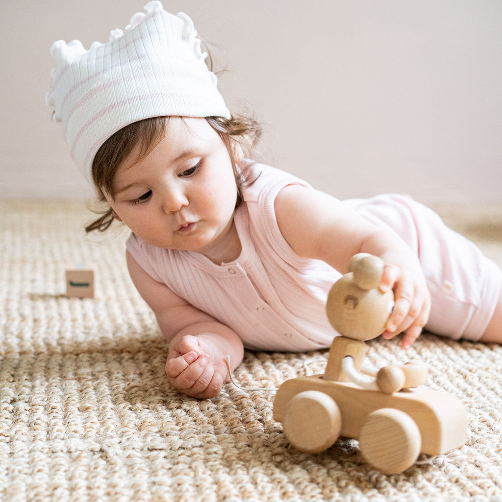 minimalisma Nuria Bib / Hairband / Acc Cherry Blossom Stripes