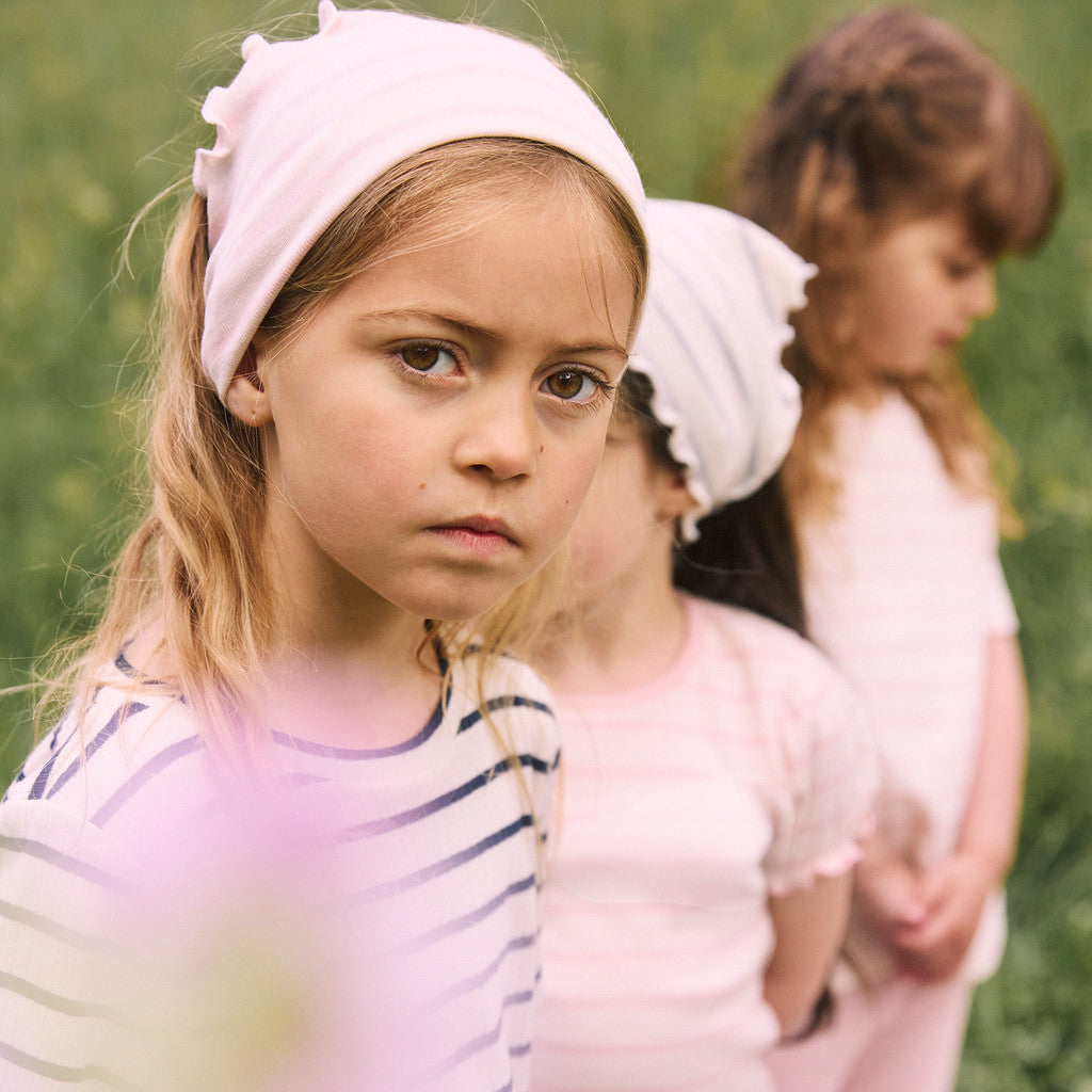 minimalisma Nuria Bib / Hairband / Acc Cherry Blossom Stripes