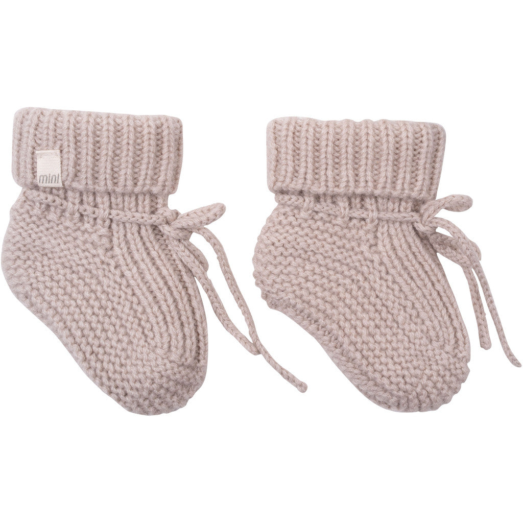 minimalisma Obaby - Baby cashmere booties Bib / Hairband / Acc Birch