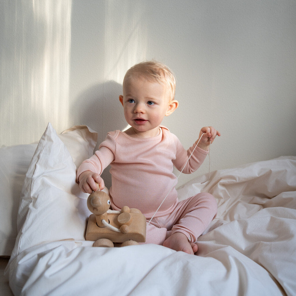 minimalisma Obladi Blouse for babies Pale Peony