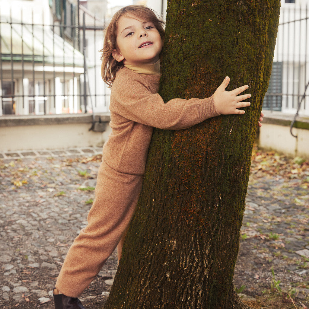 minimalisma Olino 2-5Y Blouse for kids Walnut