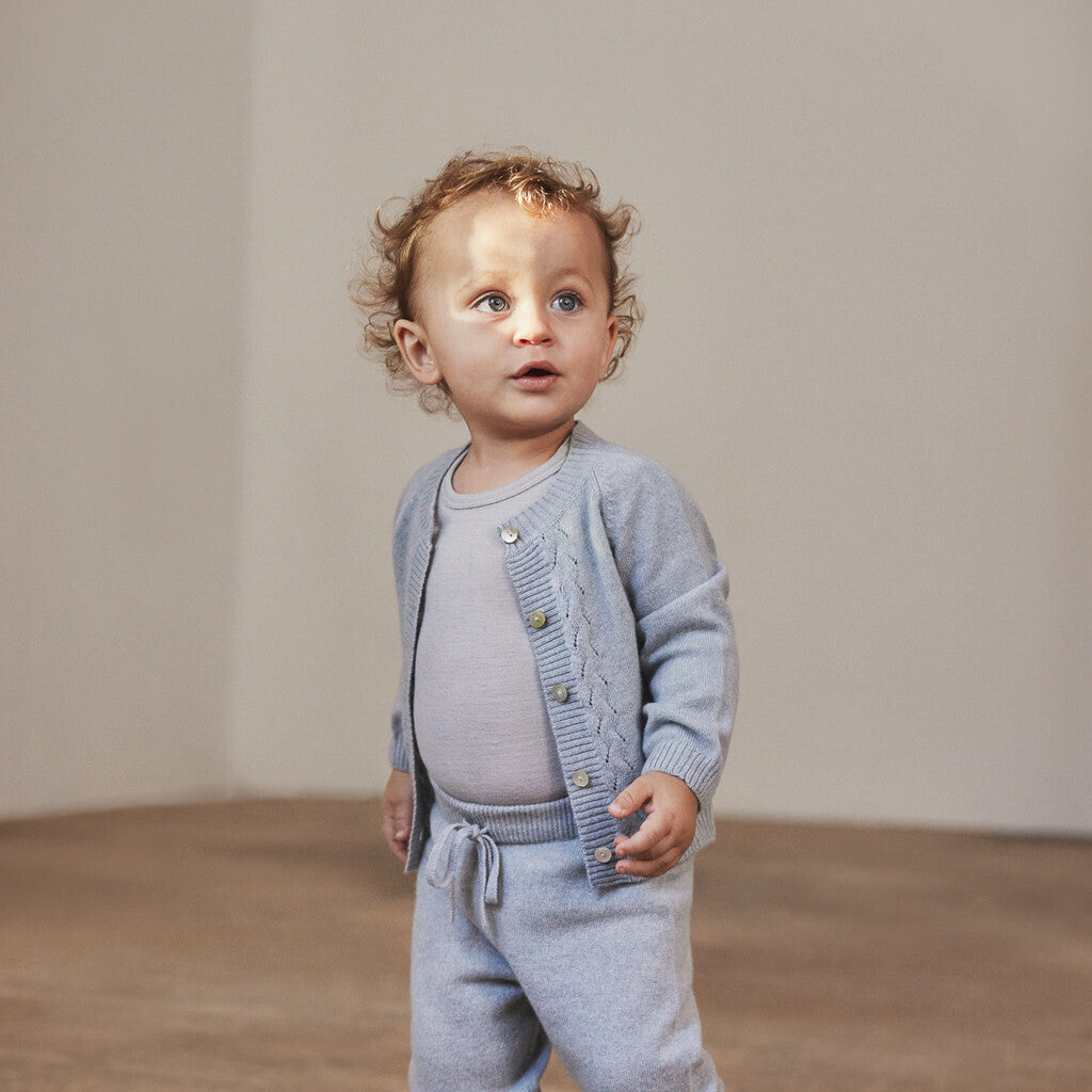 minimalisma Olvik Blouse for babies Powder Blue