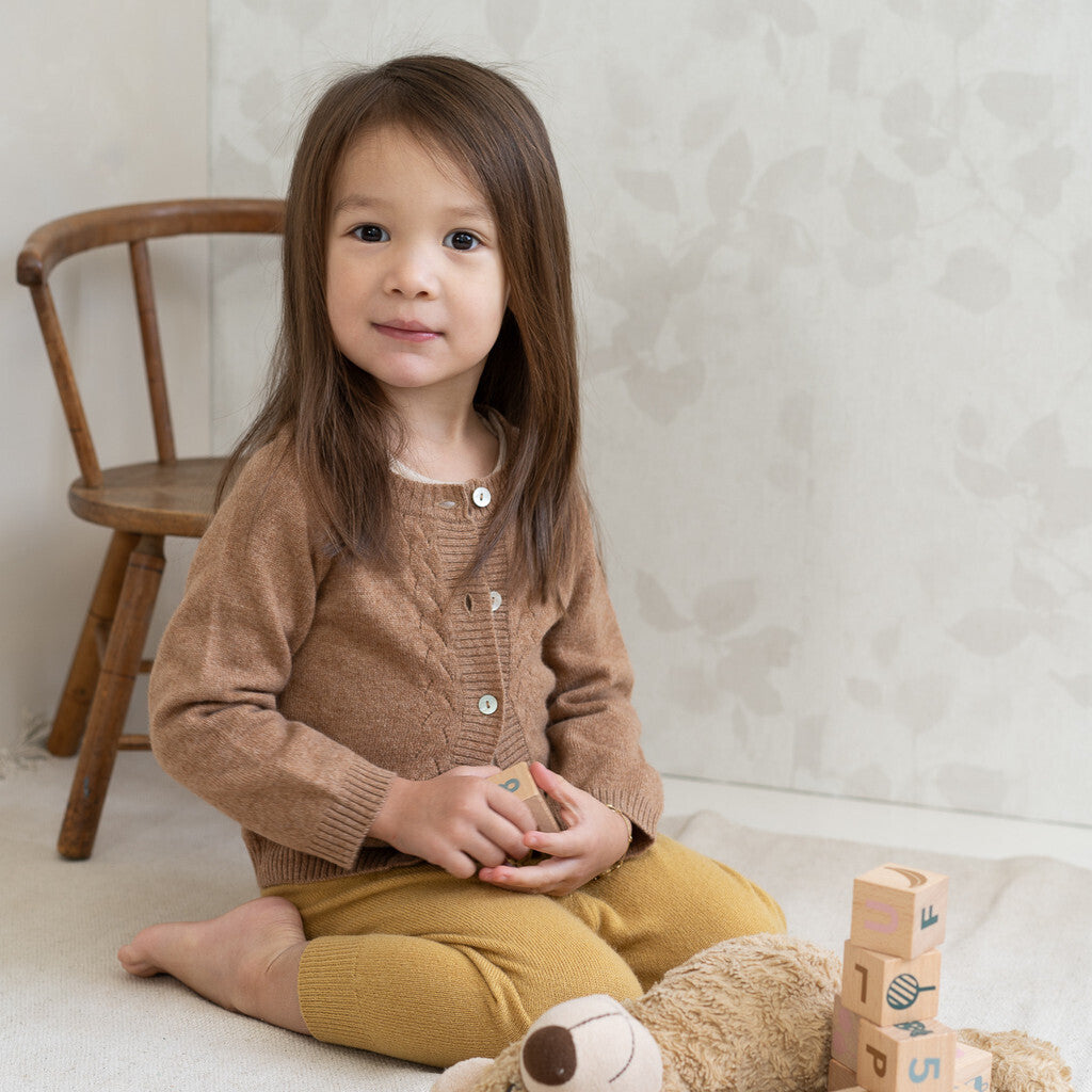 minimalisma Olvik Blouse for babies Walnut