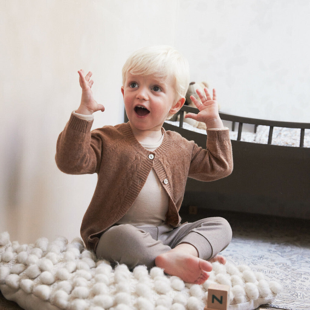 minimalisma Olvik Blouse for babies Walnut