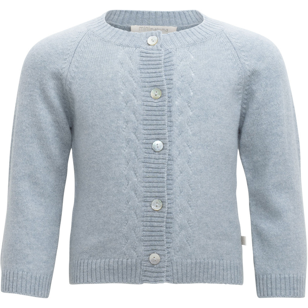 minimalisma Olvik Cashmere cardigan for babies Blouse for babies Powder Blue