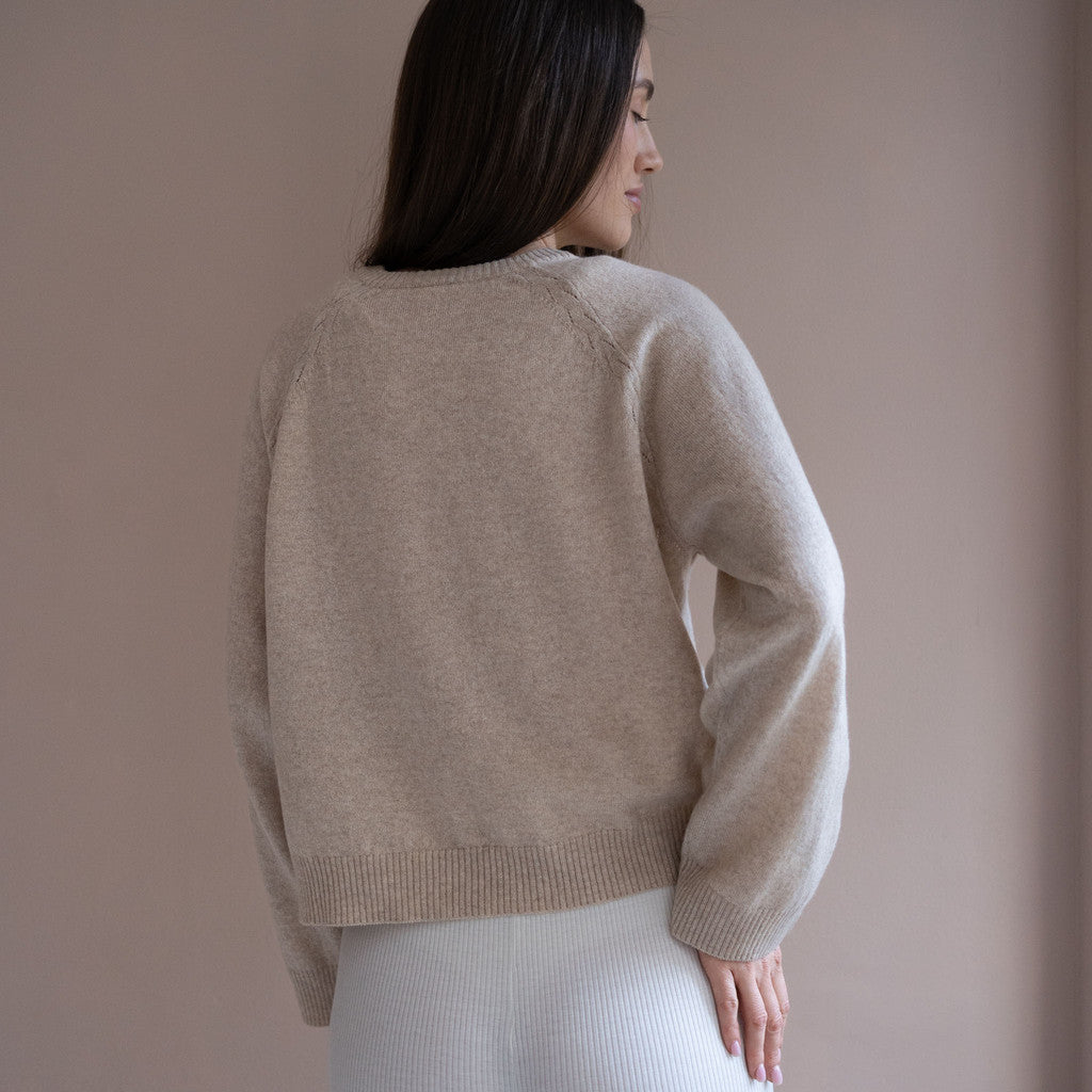 minimalisma Opal Blouse for women Buttercream Melange