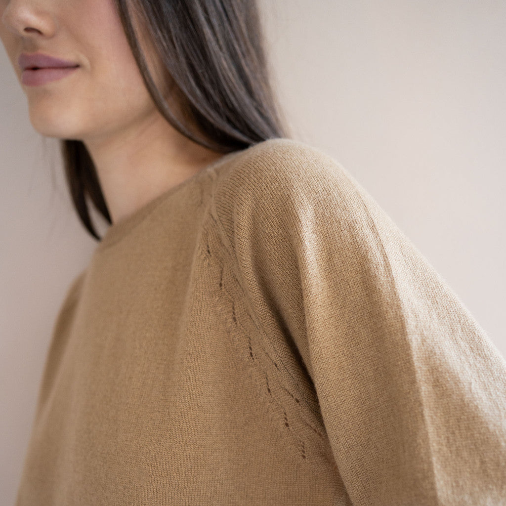 minimalisma Opal Blouse for women Caramel