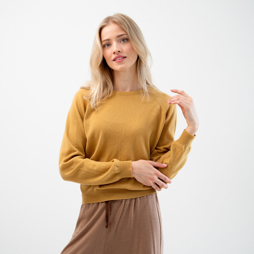 minimalisma Opus Blouse for women Golden Leaf