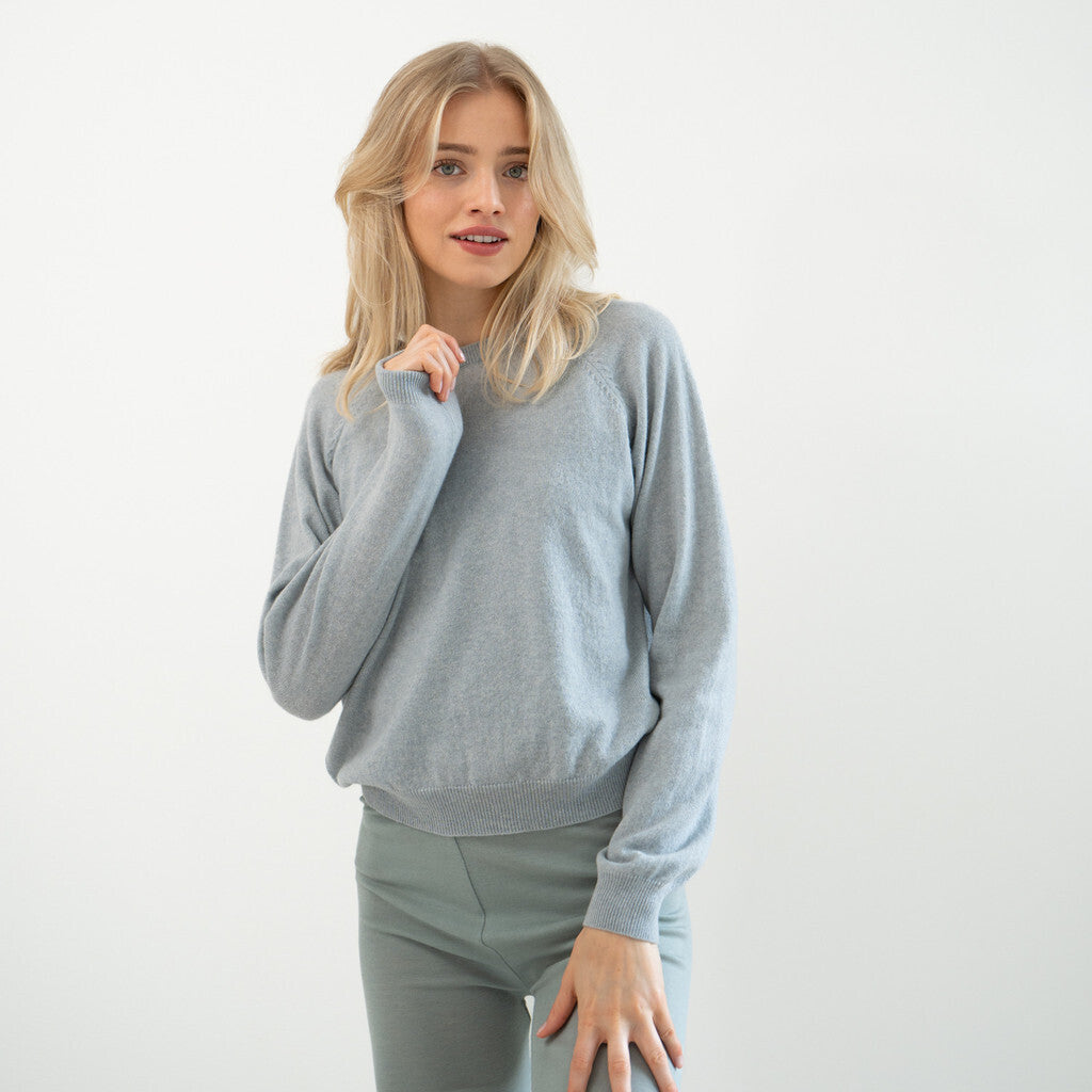 minimalisma Opus Blouse for women Powder Blue