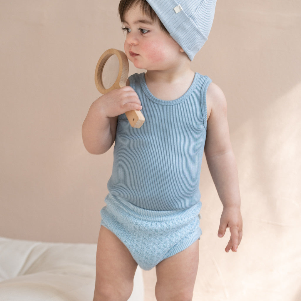 minimalisma Otis 0-18M Leggings / pants for babies Sky