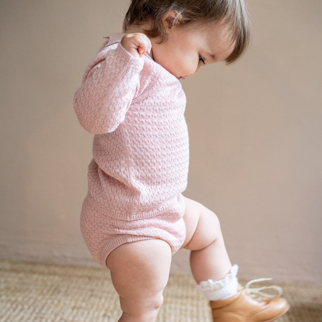 minimalisma Otis 0-18M Leggings / pants for babies Sweet Rose